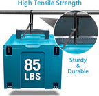 Zip Ties 12 inch (4000 Pack), 85 lb, Double-sided Toothed, Delivering 1.7X Tensile Strength in the Same Specs, Black, Heavy Duty Cable Ties, Glufirm