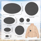 Down Jacket Repair Patches - Highly Effective Repair of Nylon Fabric, Waterproof Self-Adhesive Repair Patch for Down Jackets, Tents, Raincoats, Outdoor Equipment