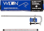 Wilton Mini F-Clamp, 12" Opening, 2-1/4" Throat, 400 Lbs. Clamping Force (Model MMS-12) (Pack of 2)