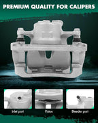 SCITOO Front Right Brake Caliper With Bracket 19B3195 Compatible For Pontiac Vibe 09-10, For Scion iM/tC, For Toyota Corolla iM/Matrix, For Toyota Mirai 16-, For Toyota For RAV4 06-18