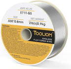TOOLIOM E71T-GS .030" Diameter 2-Pound Spool Flux Core Self-shielded Carbon Steel MIG Welding Wire