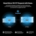 TP-Link Archer BE6500 Dual-Band Wi-Fi 7 Router (Archer BE400) | Dual 2.5 Gbps Ports USB 3.0 | Covers up to 2,400 Sq. ft and 90 Devices | Quad-core CPU| HomeShield, Private IoT, Free Expert Support