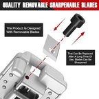 Deburring Tool for PVC Pipe, Plumbing Tools, Professional Plastic Pipe Deburring Tool, for Pipe Burring of Six Pipe Sizes from 1-1/4 to 4-Inch, PVC Chamfer Tool Leaves Pipe Edges Smooth.