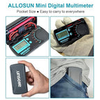 ALLOSUN Pocket Size Compact Digital Multimeter Auto Range Multi Continuity Tester (EM3082 (auto Range))