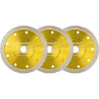 GoYonder 3 Pack 4.5"D115mm Super Thin Diamond Ceramic Saw Blade Porcelain Cutting Blade for Cutting Ceramic Or Porcelain Tile
