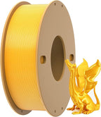 PLA+ 3D Printer Filament 1.75mm No Tangle, Neatly Wound Filament Net Weight 250g Spool, PLA Pro Plus, Silk Gold