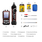 NOYAFA NF-918S Network Cable Tester with 6 wavelength Optical Power Meter, Cable Toner Ethernet Cable Tester RJ45 Network Tester with 10mw Visual Fault Locator, PoE Tester Network Tools