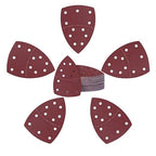 50PCS Mouse Detail Sander Sandpaper 11 Holes 180 Grit Hook and Loop Mouse Sanding Sheets for Mouse Sanders Abrasive Pads for Precision Sanding
