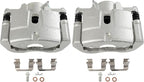 SCITOO 18B5422 18B5423 Front Left & Right Disc Brake Calipers Assembly w/Bracket For Chrysler For 200 2015-2016,For Dodge For Dart 2013-2016
