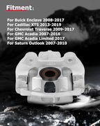 cciyu Rear Left & Right Disc Brake Calipers w/Bracket 18B5059 18B5058 For Buick For Enclave,For Cadillac For XTS,For Chevy For Traverse,For GMC For Acadia/For Acadia Limited,For Saturn For Outlook