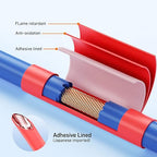 TKDMR 568 Pcs Heat Shrink Tubing Kit - 4:1 Ratio Adhesive Lined, Marine Grade Shrink Wrap - Industrial Heat Shrink Tubing,Red Black