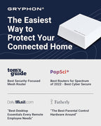 Gryphon Guardian Mesh WiFi Router and Parental Control System with Content Filters and Advanced Cyber Security