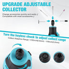 DURATECH Cordless Rotary Tool Kit, 12V Rotary Tool with 2.0Ah Rechargeable Battery, 5000-35000RPM 7 Variable Speed, 118PCS Accessories for Sanding, Polishing, Carving, Cutting, Drilling and DIY Crafts