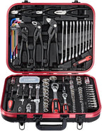 TRUE MECHANIC™ 169-Piece Mechanics Tool Set and Socket Set, Gift Series, Professional Metric Set