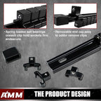 AMM 6-Piece Socket Organizer, 1/2 inch Drive ABS Tools Socket Holder,Heavy Duty Socket Racks, Premium Quality Socket Clip Rail Holder,The best tool trays in the garage