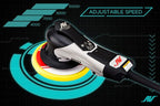 AirVANTAGE 5" Palm-Style, 2nd Generation Advanced Electric Sander Non-Vacuum with Low-Profile Pad (3/16- Hook & Loop)