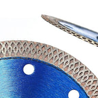 6 Inch with Arbor 7/8" Super Thin Diamond Tile Blade Porcelain Saw Blade for Cutting Porcelain Tile Granite Marbles (6")