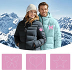 45PCS Nylon Repair Patch Self-Adhesive Pre-Cut Fabric Patch Down Jacket Repair Patches for Puffer Jackets Tenacious Tape Polyester Waterproof Lightweight Tent Repair Patch for Clothes Bag(Pink)