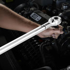 VEVOR 3/4 Inch Drive Torque Wrench 100-600fFT.LB/136-814Nm, 1 Inch Adapter, Split Beam, 48'' Length, less effort for Off-road Equipment,Truck,Motor Homes & Drilling Platform