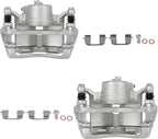SCITOO Front Brake Caliper With Bracket 19B2661, 19B2660 Compatible For Acura ILX 2013-2015, For Honda Civic 2013-2021, For Honda CR-Z 2016, For Honda Fit 2013-2014, For Honda For Accord 2003-2017