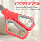 18Pack 8" Scissors All Purpose, Heavy Duty Scissors with Ultra Sharp Blades Comfort Grip Handles - For Office Home School Sewing Fabric Crafts, High/Middle School Student Teacher Scissor