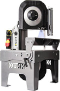 10A Variable Speed Metal Band Saw with Large Workbench, 5" Cutting Capacity, Adjustable Speed 137-472 FPM, BandSaw Perfect for Metalworking, Knife Cutting