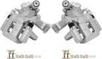 SCITOO Rear Disc Brake Caliper 19B3299 19B3298 Fit For Acura 2006-2011 2013-2018 For Honda 2006-2015(2 Brake Calipers)
