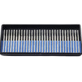Drilax 30‑Piece 2mm Diamond Drill Bit Set – 1/8″ Shank Compatible with Dremel Tools for Glass, Sea Glass, Stone & Jewelry