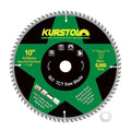 Circular Saw Blade 10 Inch - 80T ABT Wood Cutting Saw Blade with 1” Arbor for Wood, Plastic, Plywood, Particle Boards, Multilayer Boards