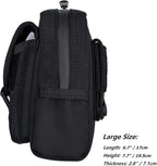 Compact Utility Gadget Pouch Tactical MOLLE Nylon Duty Belt Pouches for Police Law Enforcement Work EDC Small Tool Waist Bag for 6.1" Cellphone Outdoor Camping Hiking Organizer