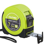HAUTMEC Tape Measure 25ft with Dual Scale Metric and Imperial 1/8 Fractions Measuring Tape Compact Economical for Home DIY Renovations Crafting Quick Fixes HT0325-TM