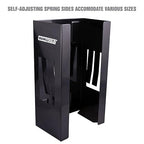 OEMTOOLS 23125 Black Magnetic Glove Dispenser, Disposable Gloves Box Holder, Magnetic Glove Box Holder for Wall Mount