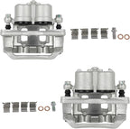 SCITOO 18B5026 18B5027 Front Left & Right Disc Brake Calipers Assembly w/Bracket For Ford For Edge 2007-2009