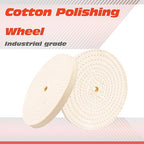 6x1x1 Inch Cotton Polishing Wheel, 150×25×12mm, 70 Plies