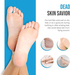 Foot Rasp Foot File Callus Remover Professional 7” Corn Removers for Toes Foot Care Pumice Pedicure Tool to Remove Hard Skin Wet Dry Callus Shaver for Feet, Colossal Stainless Steel by Krisp Beauty