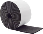 DOBTIM Pipe Insulation Foam Wrap Tape, self Adhesive with high Resilience for Pipe Insulation Wrap 13 Ft Long x 4 Inch Wide x 1/5 Inch Thick