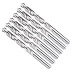 Drill Bit, 11/32" Cutting Diameter, 4241 HSS 118° Cutting Angle Uncoated Bright Versatile Jobber Bits - (Applications: for Drilling Plastic Wood Soft Metal), 6-Pieces