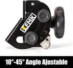 Knife Sharpening Angle Guide for 1 x 30 inch Belt sander, Edege Leading & Trailing, 10-45 Degree Angle Guide, KSAG1
