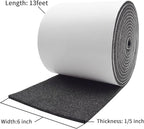 DOBTIM Pipe Insulation Foam Wrap Tape, Insulation Tape for Water Pipes, Pipe Wrap Insulation, Foam Pipe Insulation 13 Ft Long x 6 Inch Wide x 1/5 Inch Thick
