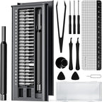 38-in-1 Precision Screwdriver Set,Mini Professional Magnetic Pads Tiny Repair Tool Kit for Macbook,Computer,Laptop,iPhone, PS4,PS5,Xbox, Switch,Eyeglasses,Watch,Ring Doorbell,Electronic,Gifts for Men