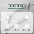 Earthing Grounding Fitted Sheet with Earth Connection Cable 5% Pure Silver Fiber and 95% Cotteon Conductive Bed Sheet Deep Pocket 18“240TC