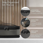 Briggs & Riley Toiletry Kit - Travel Bags for Women & Men, Organizer for Vacation, Dopp Kit for Bathroom Accessories, Makeup, & Skincare