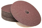 Benchmark Abrasives 7 Inch Sanding Discs Aluminum Oxide Resin Fiber Grinding Disc for Grinding, Stripping on Wood, Fiberglass, Steel, Metal, 7/8" Arbor Angle Grinder Sanding Disc, 25 Pack - 60 Grit