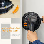 MAXXT Handheld Drywall Sander 810W, Electric Sander for Walls,Rough and fine Sanding, 1500-2800RPM Variable Speed, Upgraded Pad, Adjustable Suction, Self-Dust-Extraction (120, Volts)