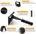 NEO-TEC Trim Puller 4-Inch Molding Remover for No-damage the surface Multi-Function Removal Tool Pry Bar Nail Puller for Commercial Work, Flooring, Baseboard and Molding Removal
