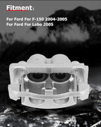 cciyu Front Left Brake Caliper Assembly w/Bracket 18B4861 2004 2005 For Ford For F-150,2005 For Ford For Lobo