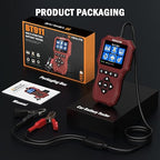 Car Battery Tester 6V 12V 24V, 5-3000CCA Automotive 12V and 24V Dual Circuit Testing, Load/Alternator Tester, Digital Auto Battery Analyzer Charging Cranking System Tester for All Cars Motorcycle Boat