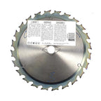 2-Pack 6-1/2" 24-Tooth Arbor 5/8" Woodworking Circular Saw Blade,Framing/General Purpose,Special Anti-Thermal Adhesion Coating on Cutting Edge-TA,High Finish, Long Life,6-1/2" 24T 5/8"
