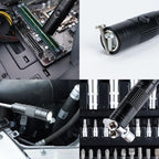 Rechargeable Magnetic Pickup Tool, Telescoping Magnetic Flashlights with Extendable Magnet Stick, Fathers Day Dad Gifts from Daughter Wife Son, Cool Gadgets Gifts for Him, Men, Dad, Husband, Boyfriend