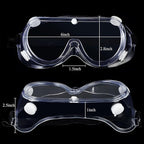 Safety Goggles Anti Fog Lab Goggles Clear Protective Eye Goggles Adjustable Safety Goggles for Chemistry Lab Mowing